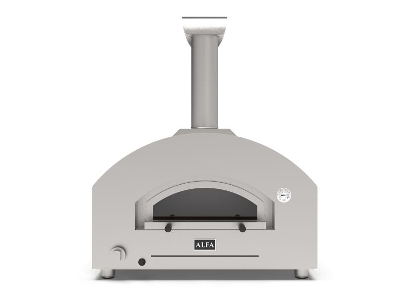 Alfa Futuro 2 Pizze 40-Inch Gas Outdoor Pizza Oven - White Stone - view 2
