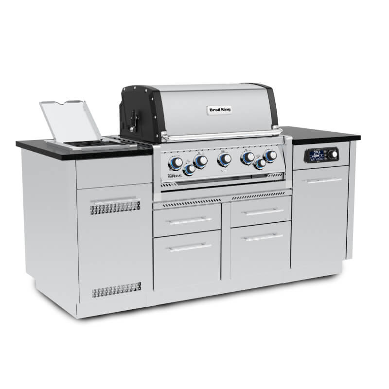 Broil King Imperial QS 590i 5-Burner Propane Gas Grill Center