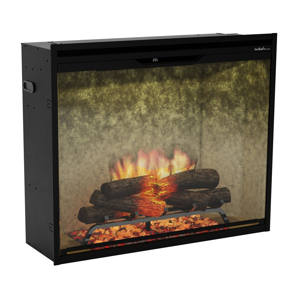 Dimplex REV36P -WC Revillusion 36in Portrait Weathered Concrete - view 4
