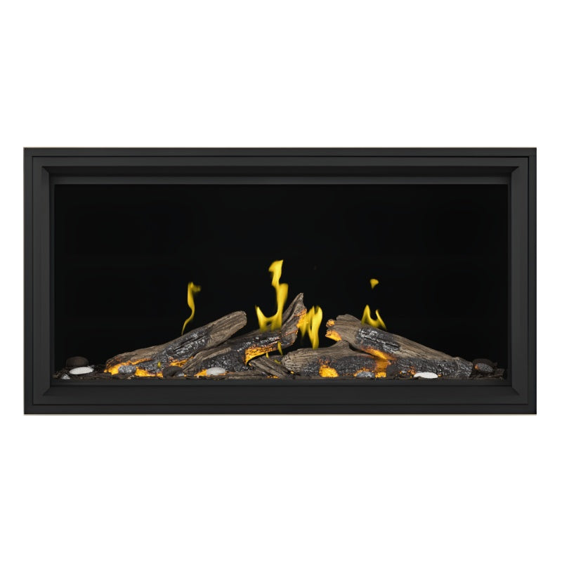 Napoleon Tall Vector with Luminous Logs 50" Direct Vent Linear Gas Fireplace - view 13