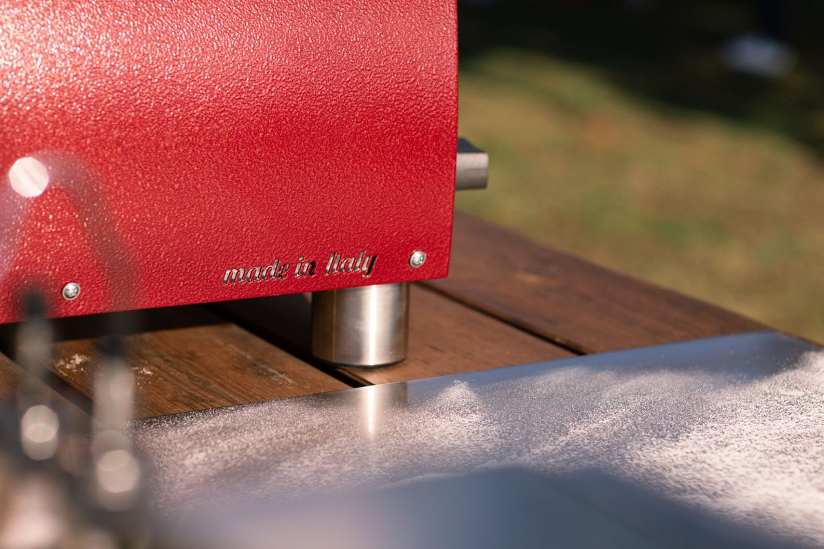 Alfa Moderno Portable Propane Gas Fired Pizza Oven - Antique Red - view 10