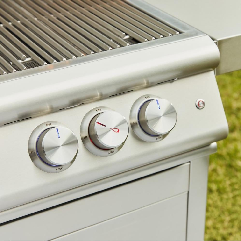 Blaze Premium LTE+ 40-Inch 5-Burner Propane Gas Grill W/ Rear Infrared Burner & Lift-Assist Hood - view 4