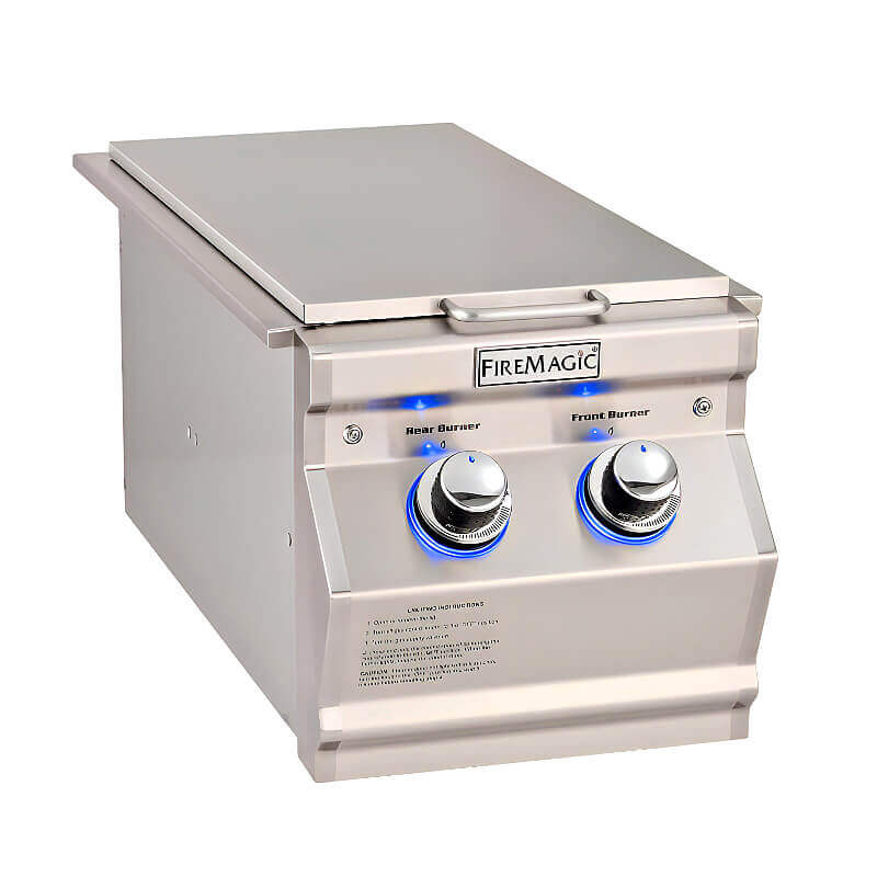 Fire Magic Aurora Built-In Gas Double Side Burner - 32817 - view 2