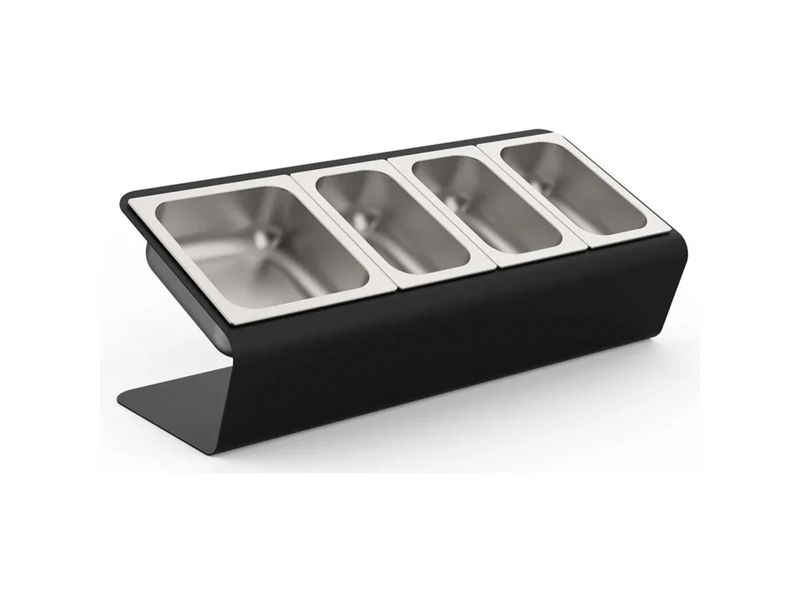 Alfa Forni Topping Station 4 Trays With Lids - view 4