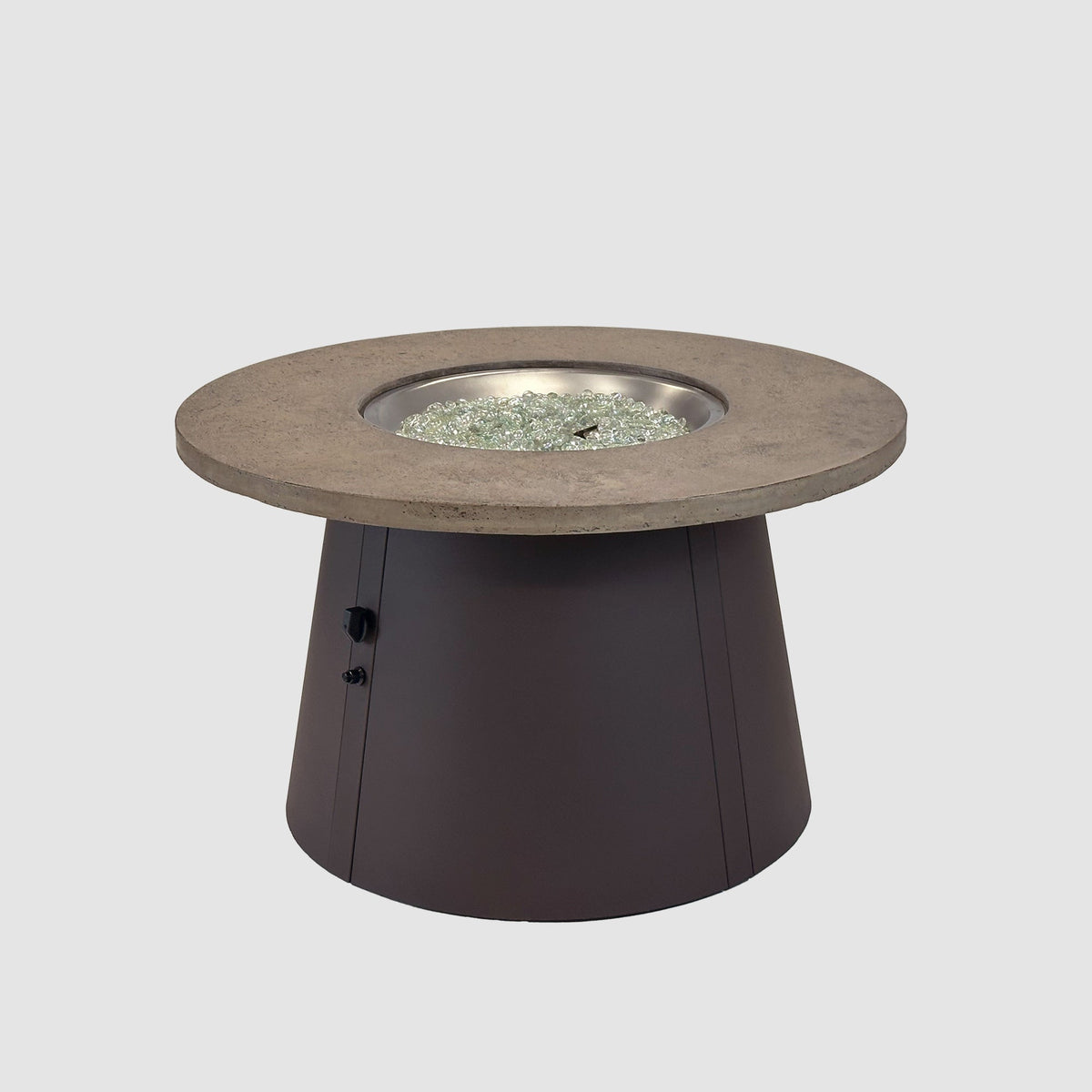 The Outdoor GreatRoom Cirvalo Round Gas Fire Pit Table - view 3