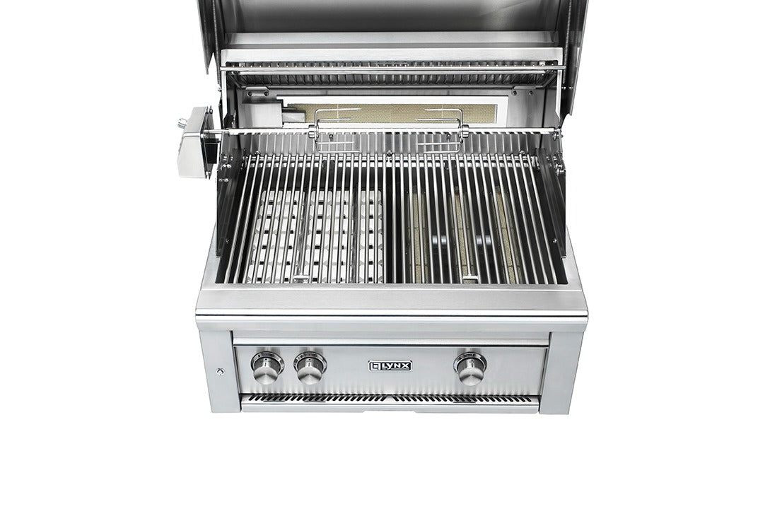 Lynx Professional 30-Inch Propane Gas Grill With One Infrared Trident Burner & Rotisserie - L30TRF-LP