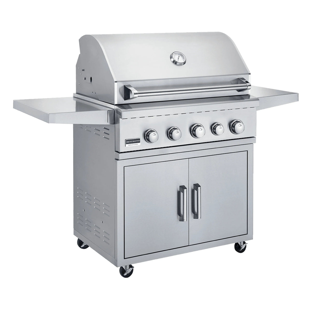 Broilmaster B-Series 25-Inch 3-Burner Basic Freestanding Propane Grill On Cart