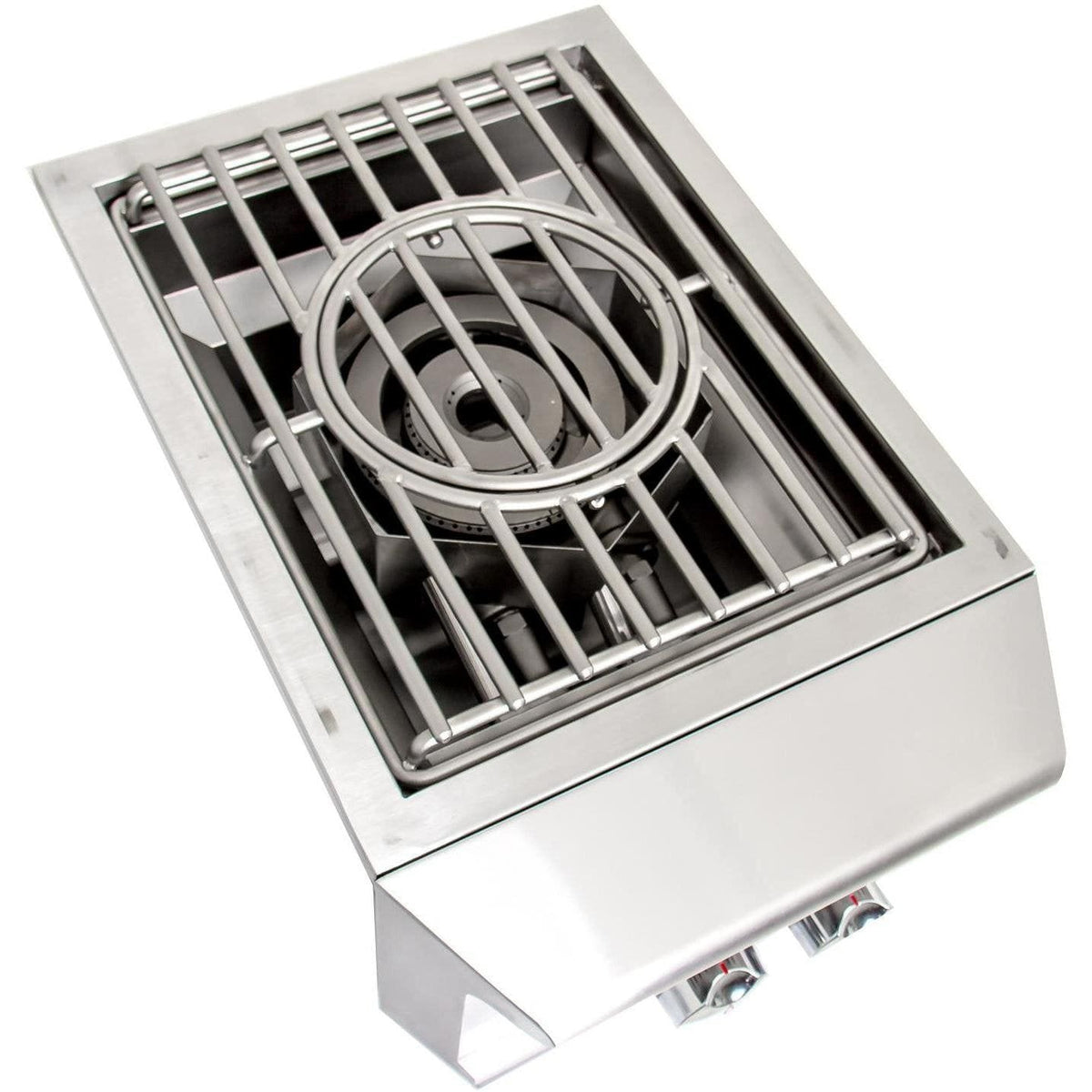 Blaze Professional Built-In Gas High Performance Power Burner W/ Wok Ring & Stainless Steel Lid - view 5