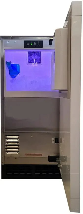 XO 15 Inch Undercounter Indoor Nugget Ice Maker with Drain Pump - view 2