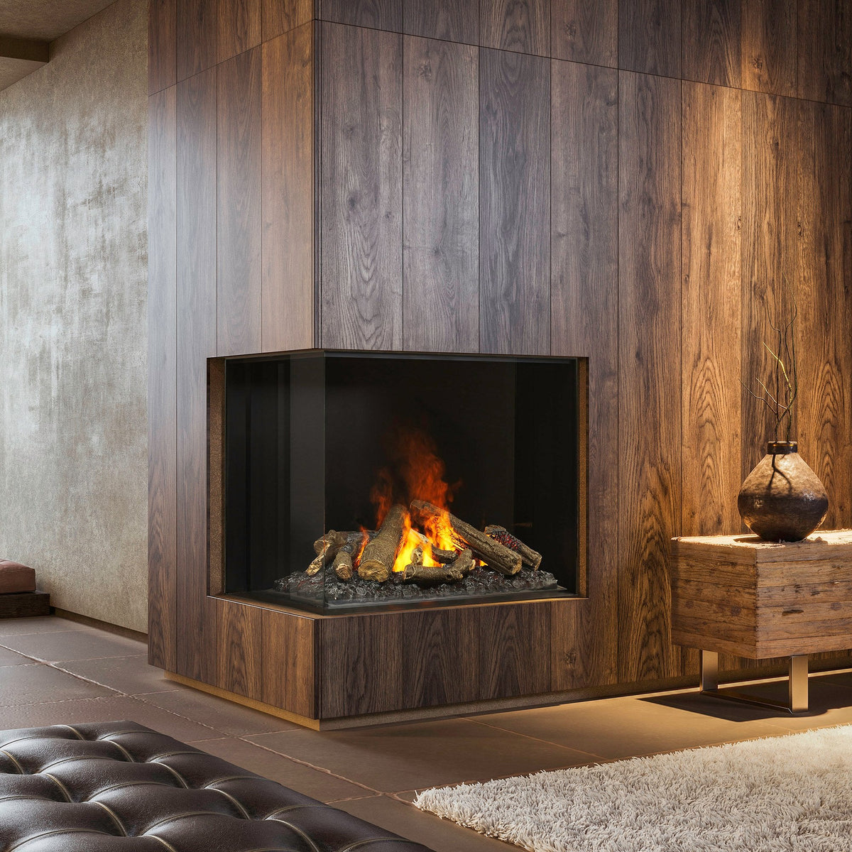Dimplex FEF3226L2L e-MatriX 32"x26" Electric Firebox – Left-Facing (Two-Sided) - view 2