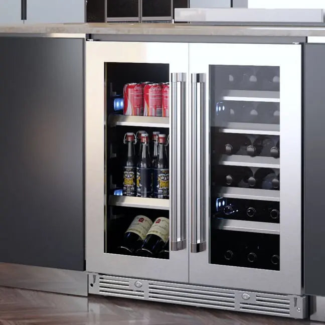 XO Appliance 24 in Beverage/Wine Double Door – view 3