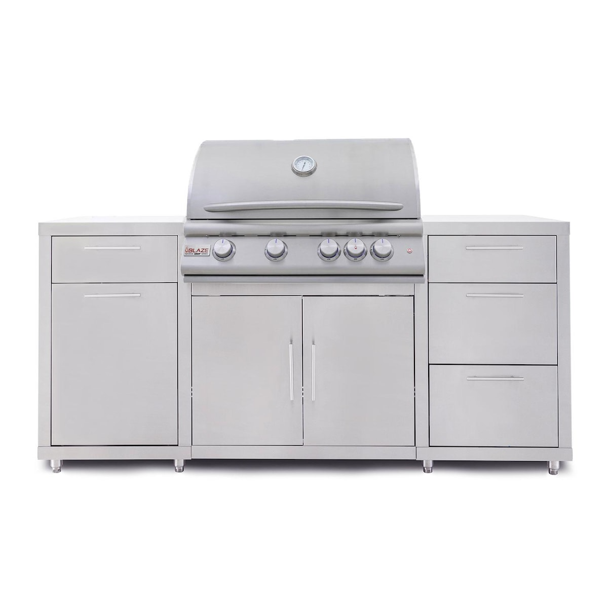 Blaze 6 ft Outdoor Kitchen Island w/ Premium LTE+ Marine Grade 32-Inch Grill - view 2
