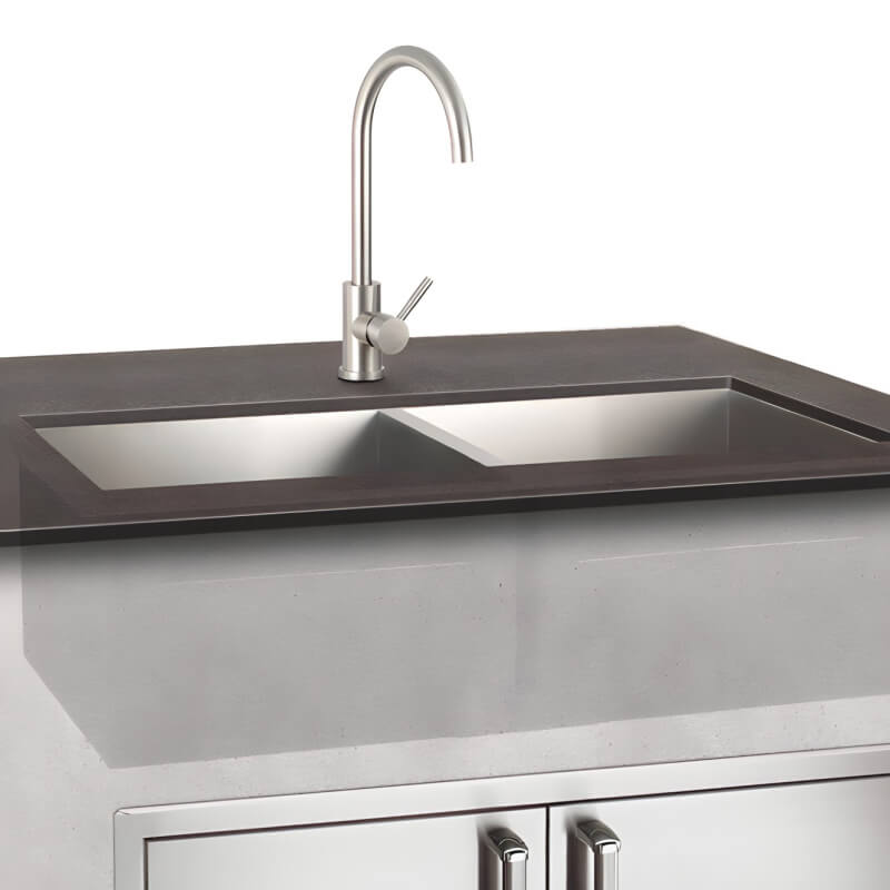 Fire Magic Stainless Steel Mixer Faucet - 3836 - view 2