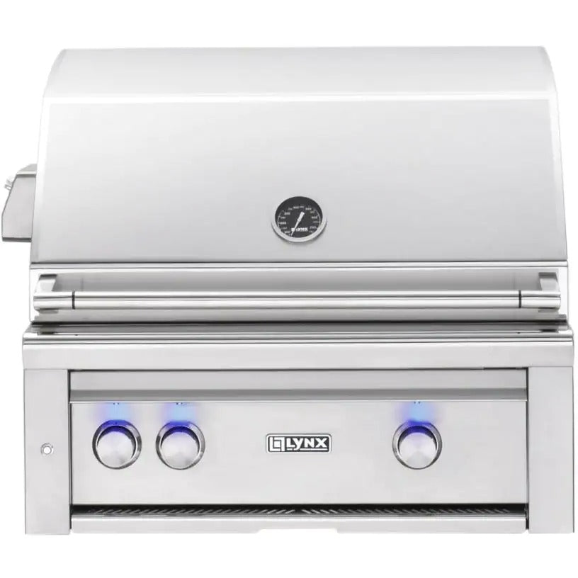 Lynx L30TR-LP Professional 30-Inch Built-In Propane Gas Grill With One Infrared Trident Burner & Rotisserie