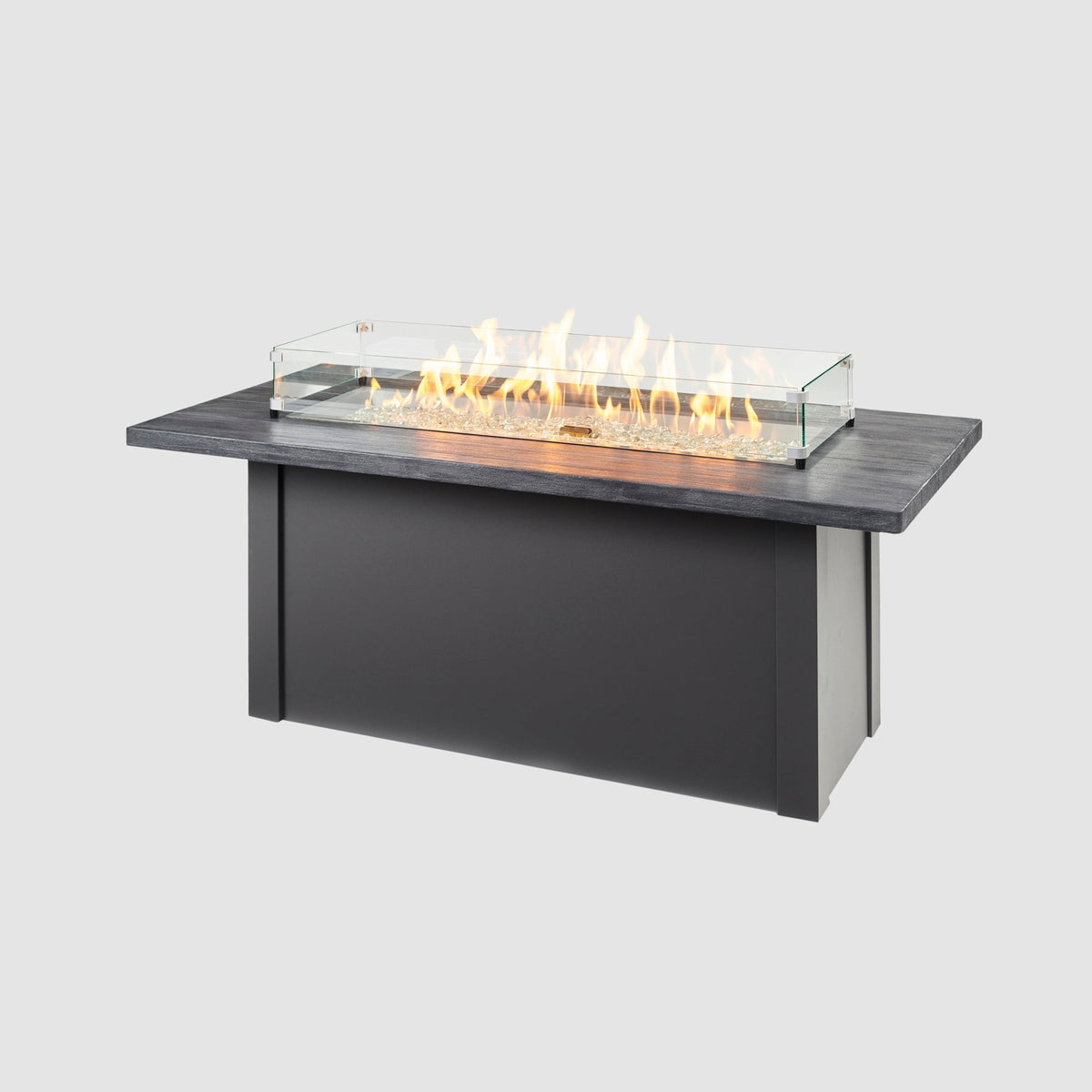 The Outdoor GreatRoom Havenwood Linear Gas Fire Pit Table 62" - view 37