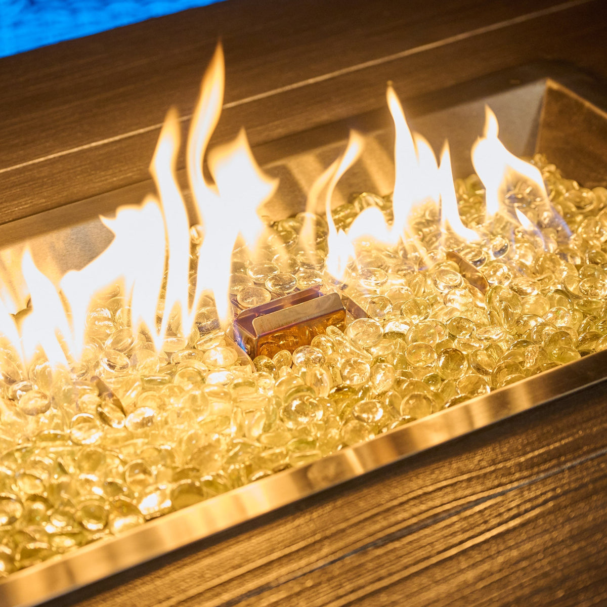 The Outdoor GreatRoom Havenwood Rectangular Gas Fire Pit Table 44" - view 18