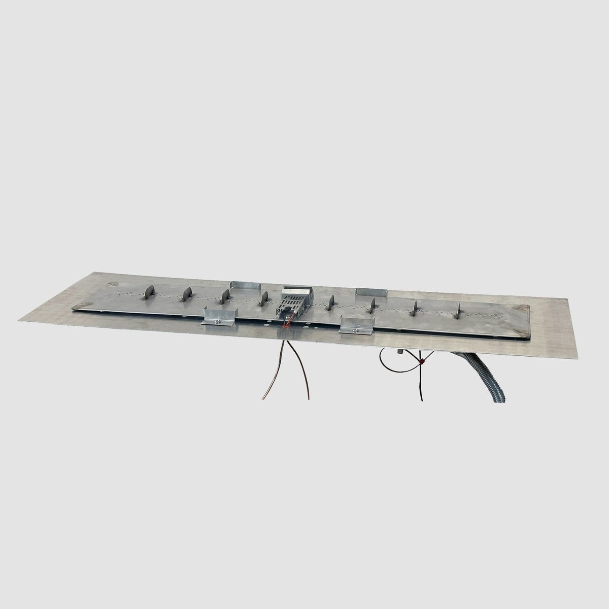 The Outdoor GreatRoom Crystal Fire Plus Linear Gas Burner Insert and Plate Kit - view 8