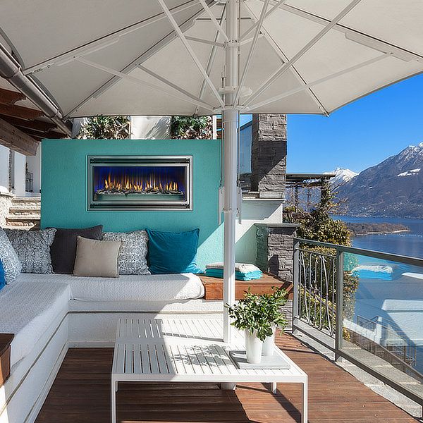 Montigo Mahana PL42VO Ventless Outdoor Gas Fireplace - 42" - view 6