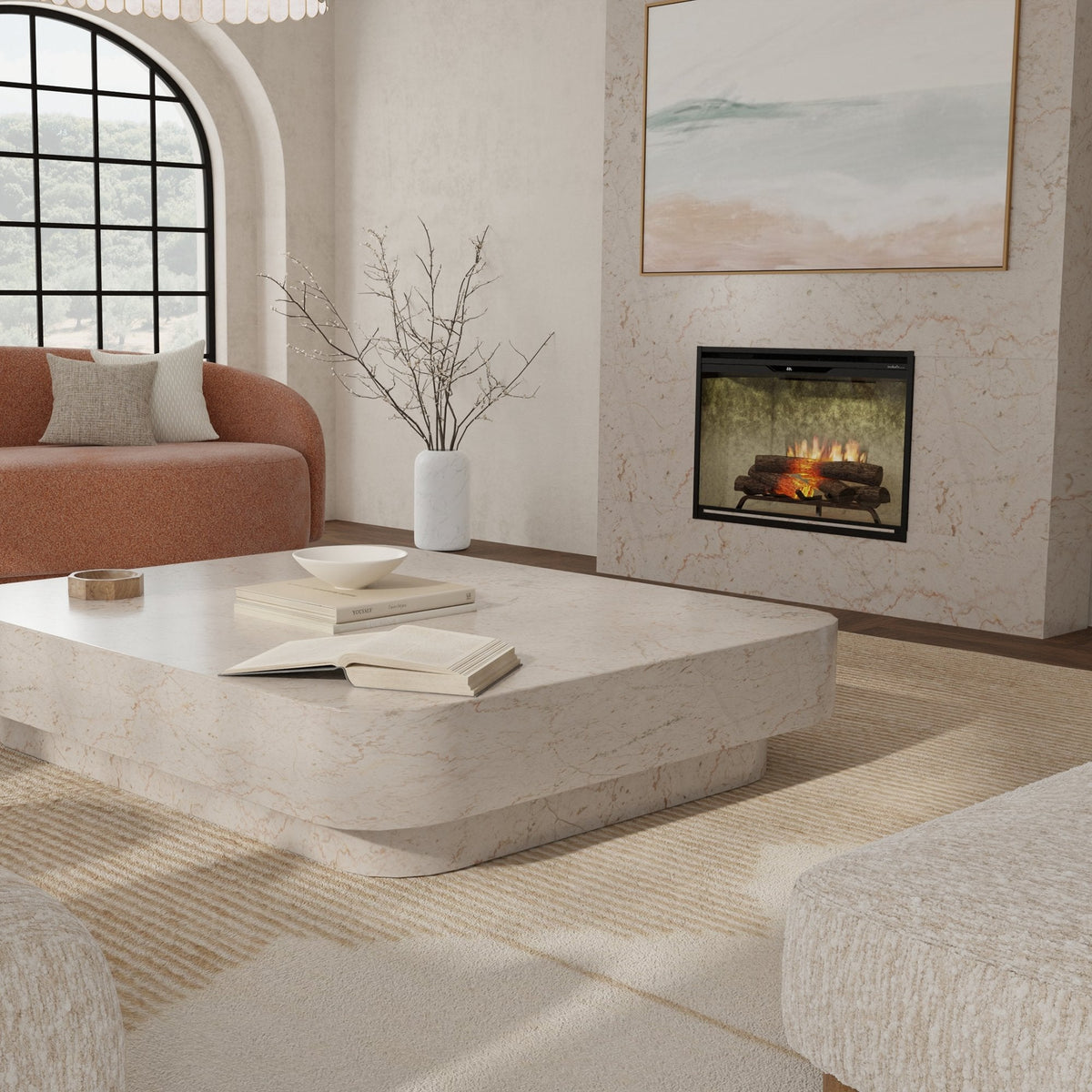 Dimplex REV36P -WC Revillusion 36in Portrait Weathered Concrete