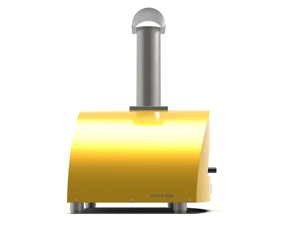 Alfa Moderno 3 Pizze 43-Inch Wood-Fired Pizza Oven - Fire Yellow - view 7
