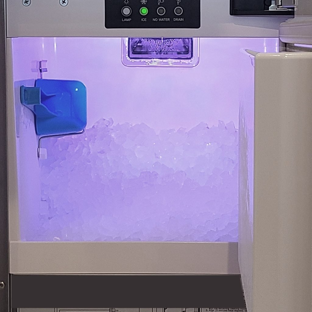 XO 15 Inch Undercounter Indoor Nugget Ice Maker with Drain Pump - view 3