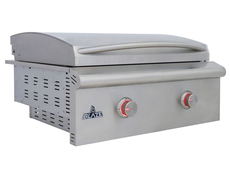 Blaze Premium LTE+ 30-Inch Built-In Gas Griddle With Lights - view 8