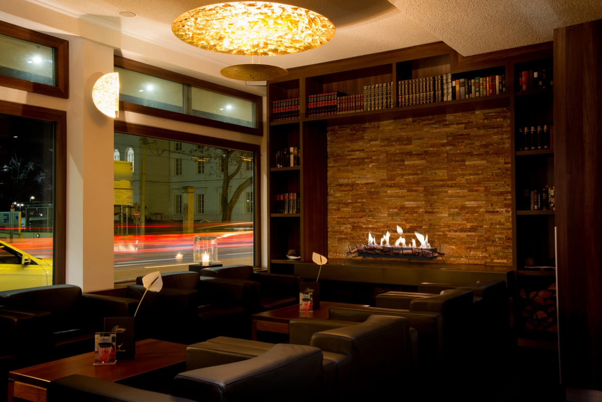 EcoSmart Fire Heritage Grate 50 Ethanol Fireplace - view 4