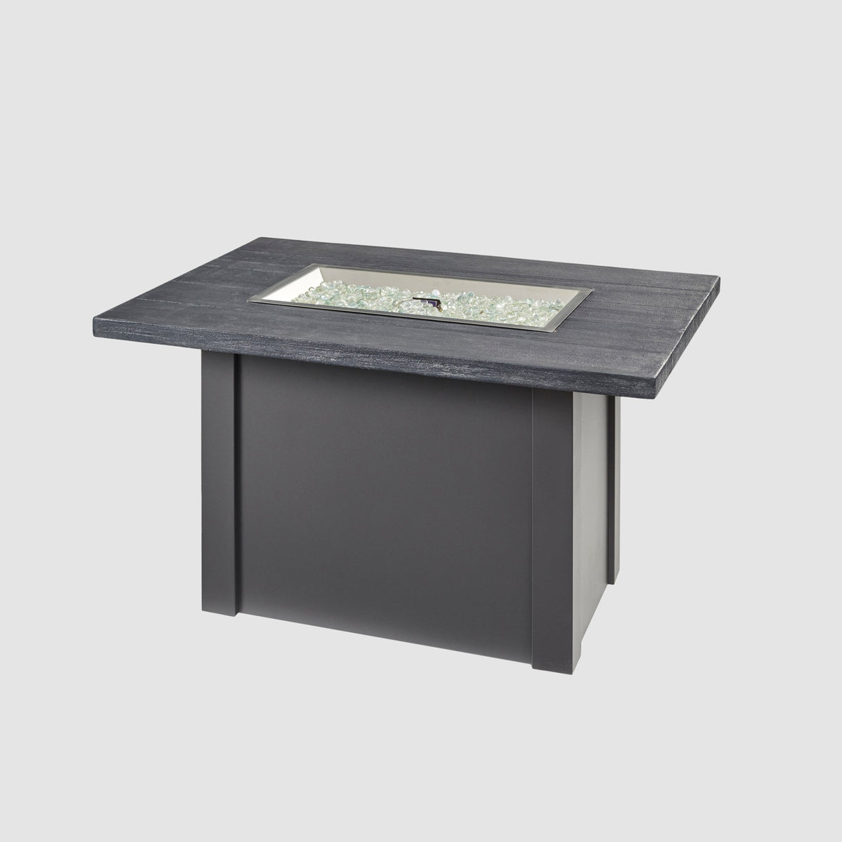 The Outdoor GreatRoom Havenwood Rectangular Gas Fire Pit Table 44" - view 27