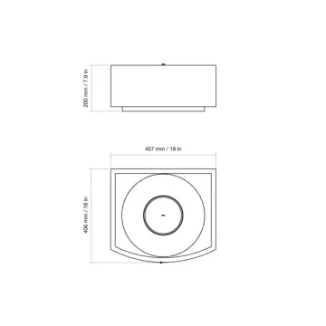 EcoSmart Fire Grate 18 Fireplace - view 4
