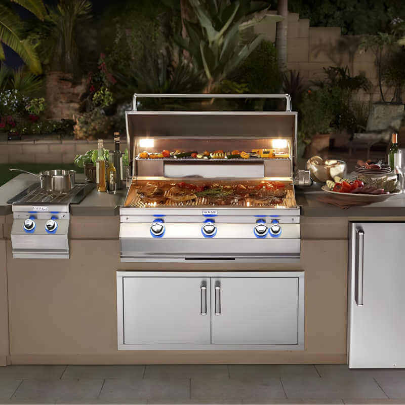 Fire Magic Aurora A540I 30-Inch Built In Gas Grill with Rotisserie Kit - view 14