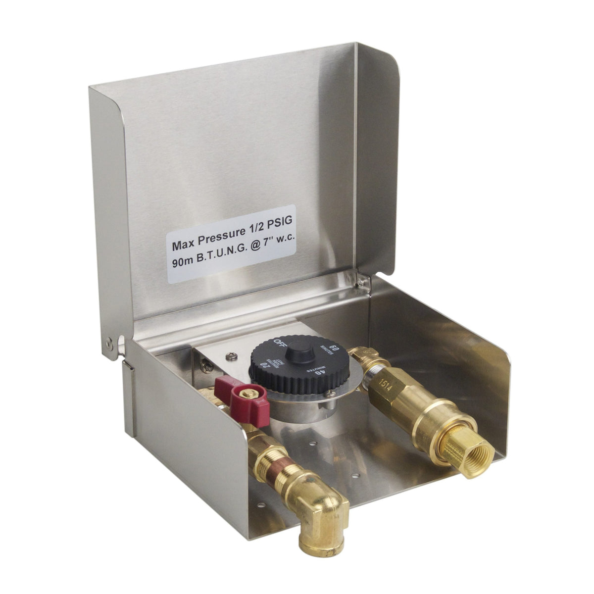Fire Magic Gas Connection Box with 1-Hour Timer & Quick Disconnect - 5521-01T - view 4