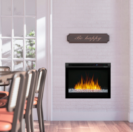 Dimplex Nova 23" Multi-Fire XHD Plug-in Electric Firebox - Acrylic Ice Ember Media Bed, XHD23G - view 2