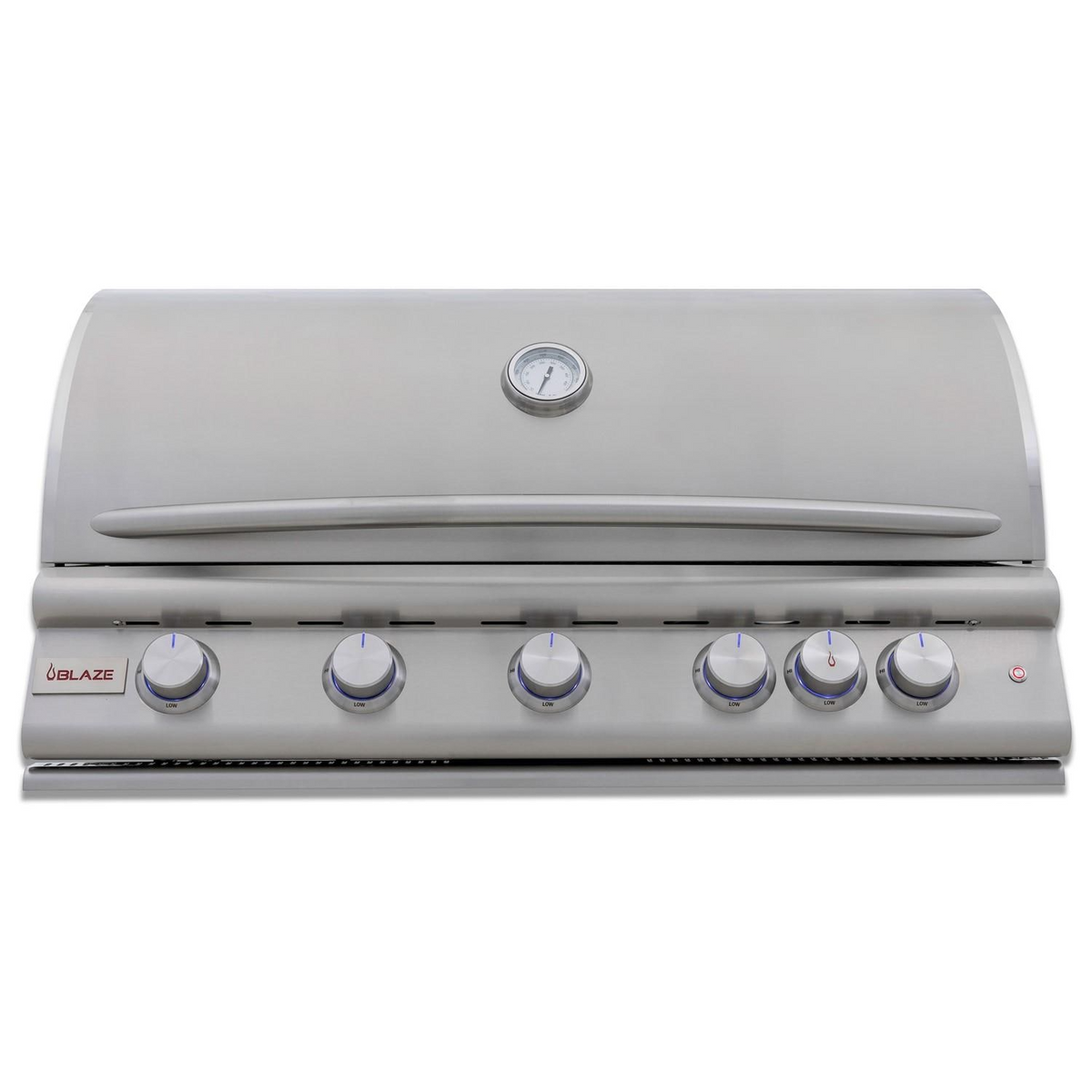 Blaze Premium LTE+ 40-Inch 5-Burner Propane Gas Grill W/ Rear Infrared Burner & Lift-Assist Hood