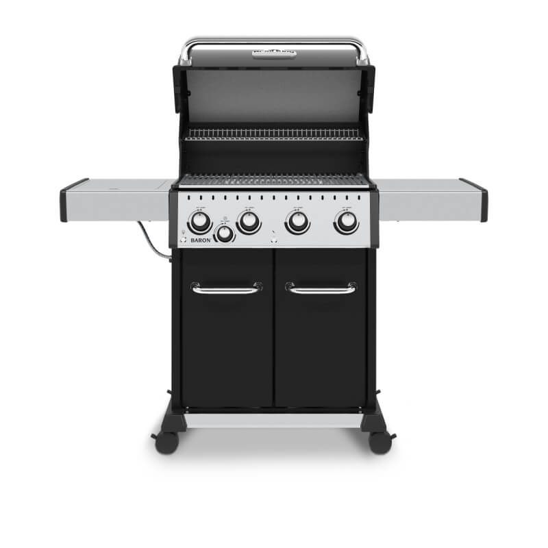 Broil King Baron 440 PRO 4-Burner Propane Gas Grill With Side Burner - view 2