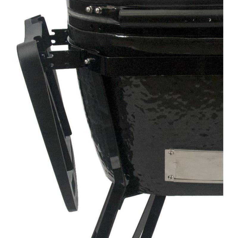 Primo All-In-One Oval Junior 200 Ceramic Kamado Grill With Cart - PGCJRC - view 8