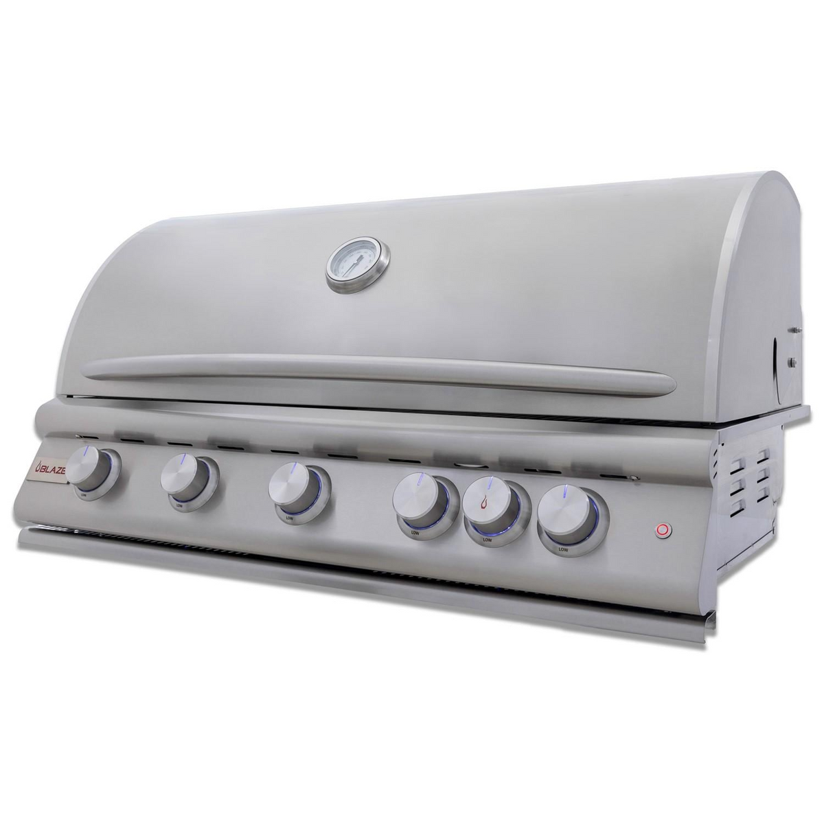 Blaze Premium LTE+ 40-Inch 5-Burner Built-In Propane / Natural Gas Grill W/ Rear Infrared Burner & Lift-Assist Hood - BLZ-5LTE3 - view 5