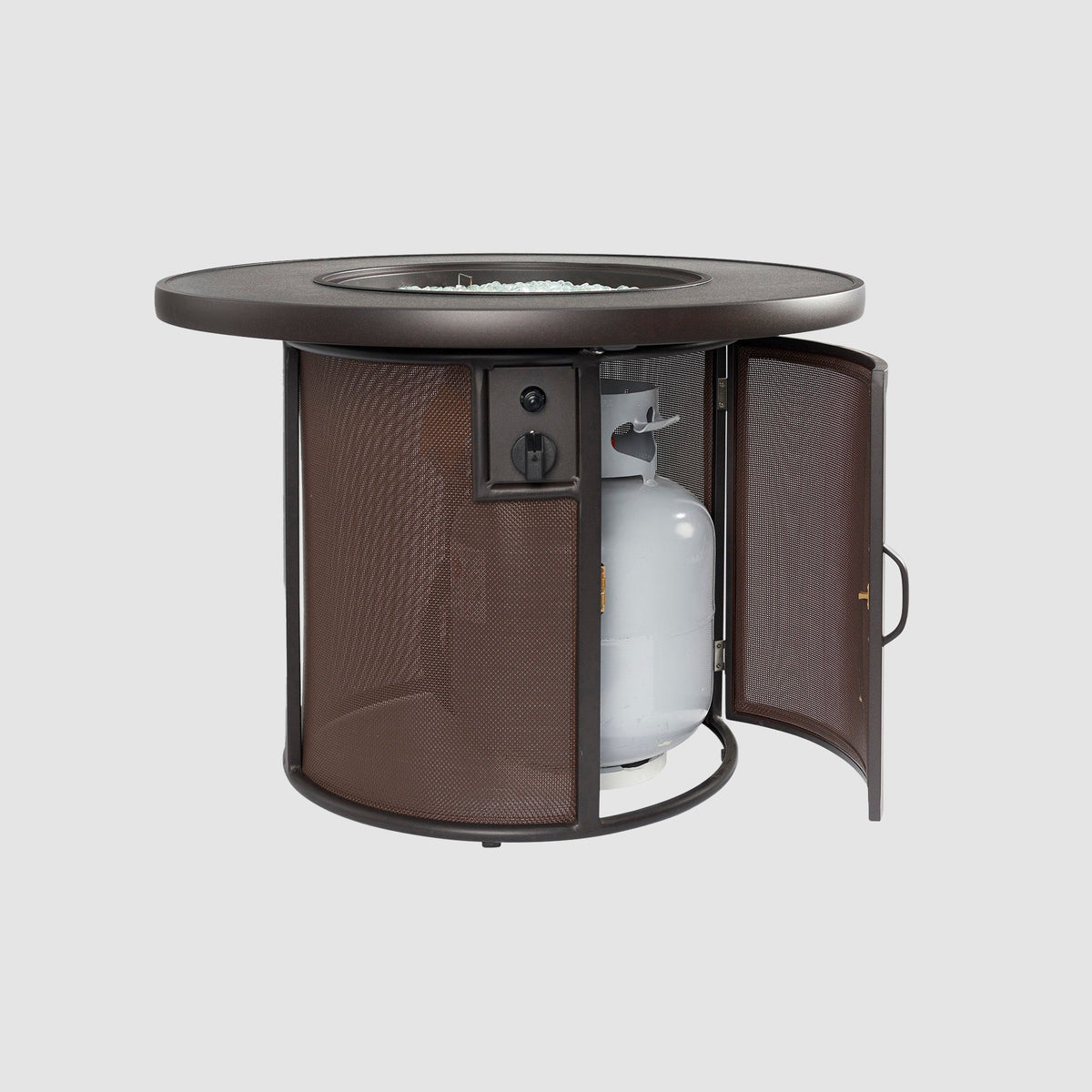 The Outdoor GreatRoom Stonefire Round Gas Fire Pit Table - view 4