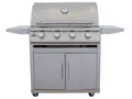Blaze BCM 32-Inch 4-Burner Freestanding Propane Gas Grill On Cart