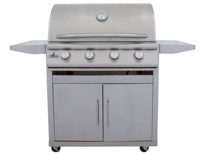 Blaze BCM 32-Inch 4-Burner Freestanding Propane Gas Grill On Cart