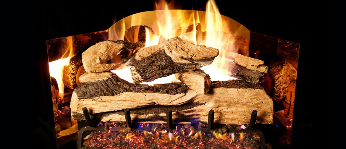 Peterson Real Fyre 3-Fold Gas Log Firebacks - Reflect / Radiate - view 2