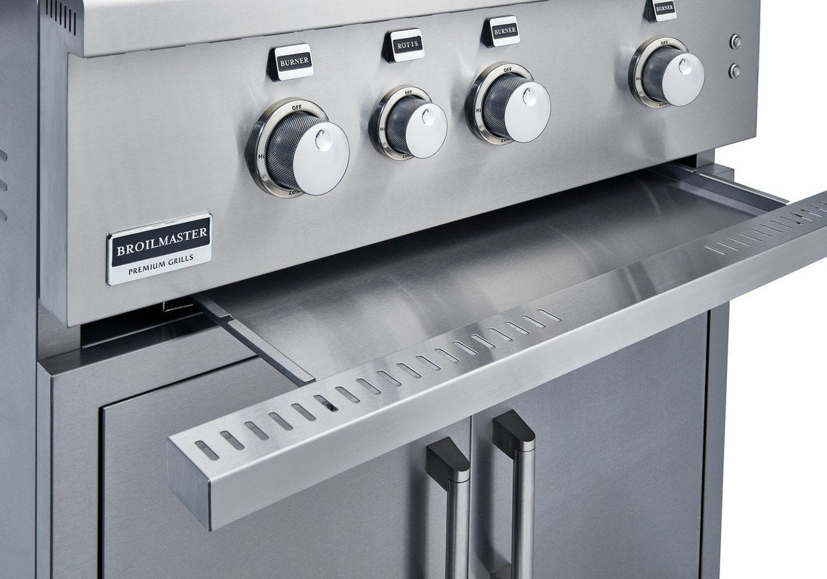 Broilmaster G-Series 34-Inch 3-Burner Built-In Natural Gas Grill - BSG343N - view 10