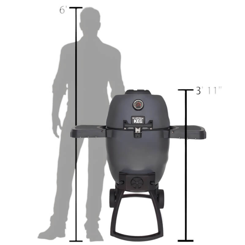 Broil King Keg 5000 Steel Charcoal Kamado Grill - Gray - 911470 - view 2
