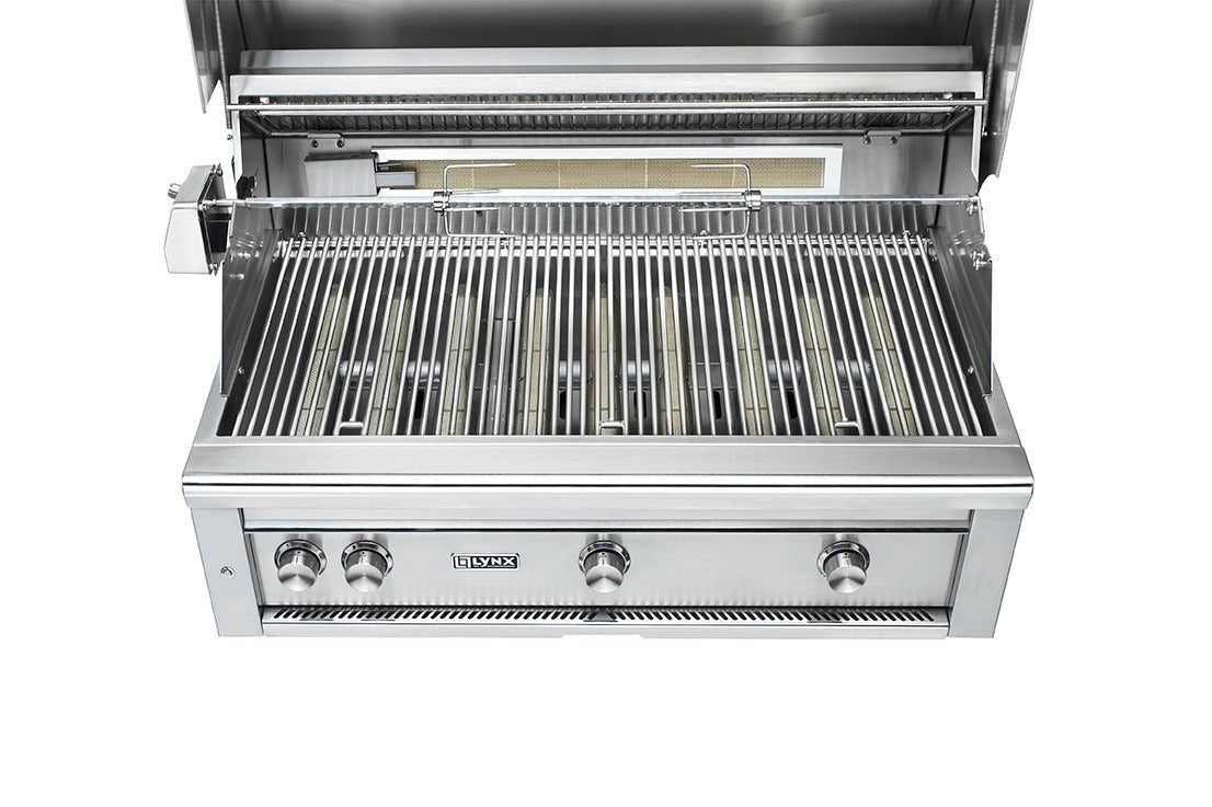 Lynx L42TR Professional 42-Inch Built-In Propane Gas Grill With 1 Infrared Trident Burner & Rotisserie - view 19