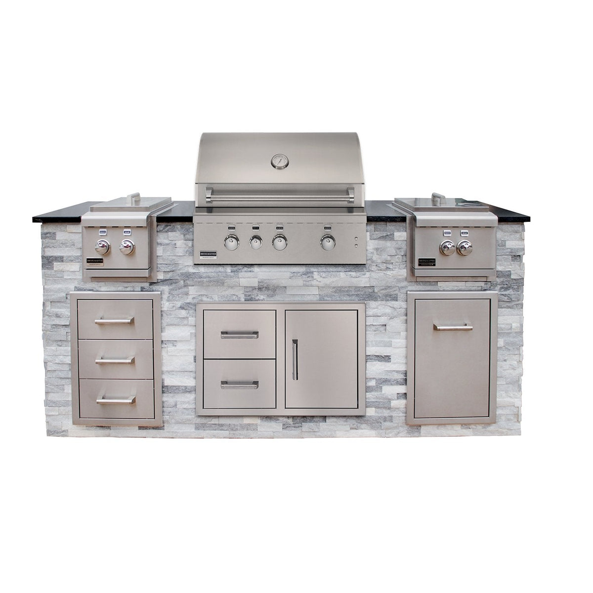 Broilmaster G-Series 34-Inch 3-Burner Built-In Natural Gas Grill - BSG343N - view 6