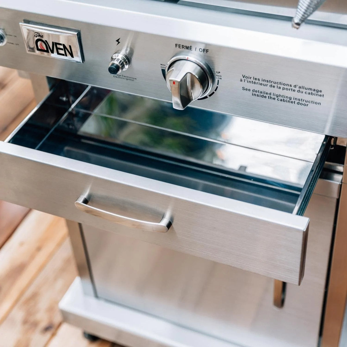Summerset Freestanding Gas Outdoor Pizza Oven on Cart - SS-OVFS - view 5