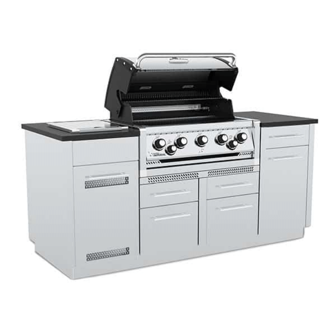 Broil King Imperial S 590i 5-Burner Propane Gas Grill Center - view 2