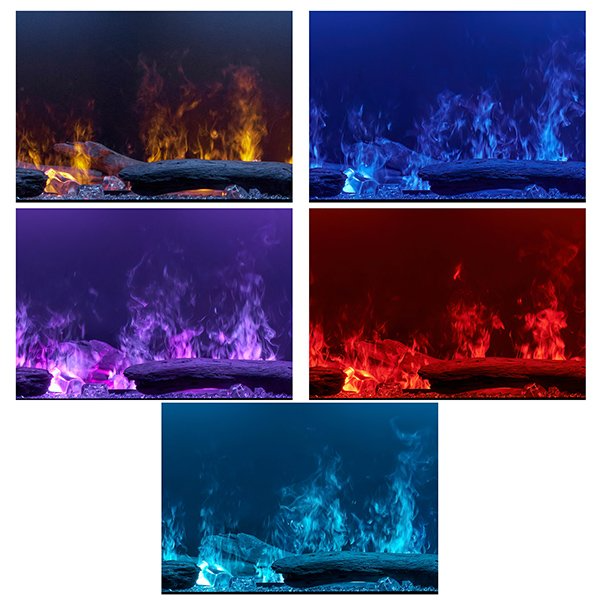 Dimplex 46" Linear OptiMyst Electric Water Vapor Fireplace - OLF46-AM - view 6