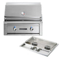 Lynx Sedona 30-Inch Built-In Gas Grill and Double Side Burner Package