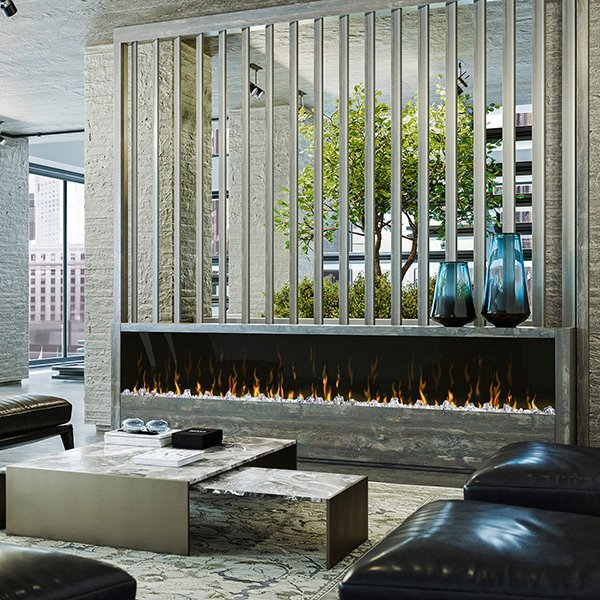 Dimplex IgniteXL 100-Inch Linear Indoor/Outdoor Built-In Electric Fireplace - XLF100 - view 2