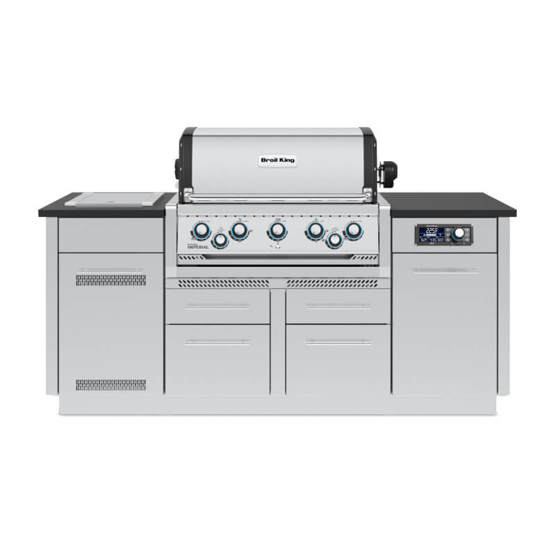 Broil King Imperial QS 590i 5-Burner Propane Gas Grill Center - view 2